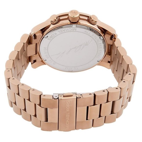 NWT Michael Kors Fashion Men's Quartz Steel Authentic Watch - Picture 3 of 3